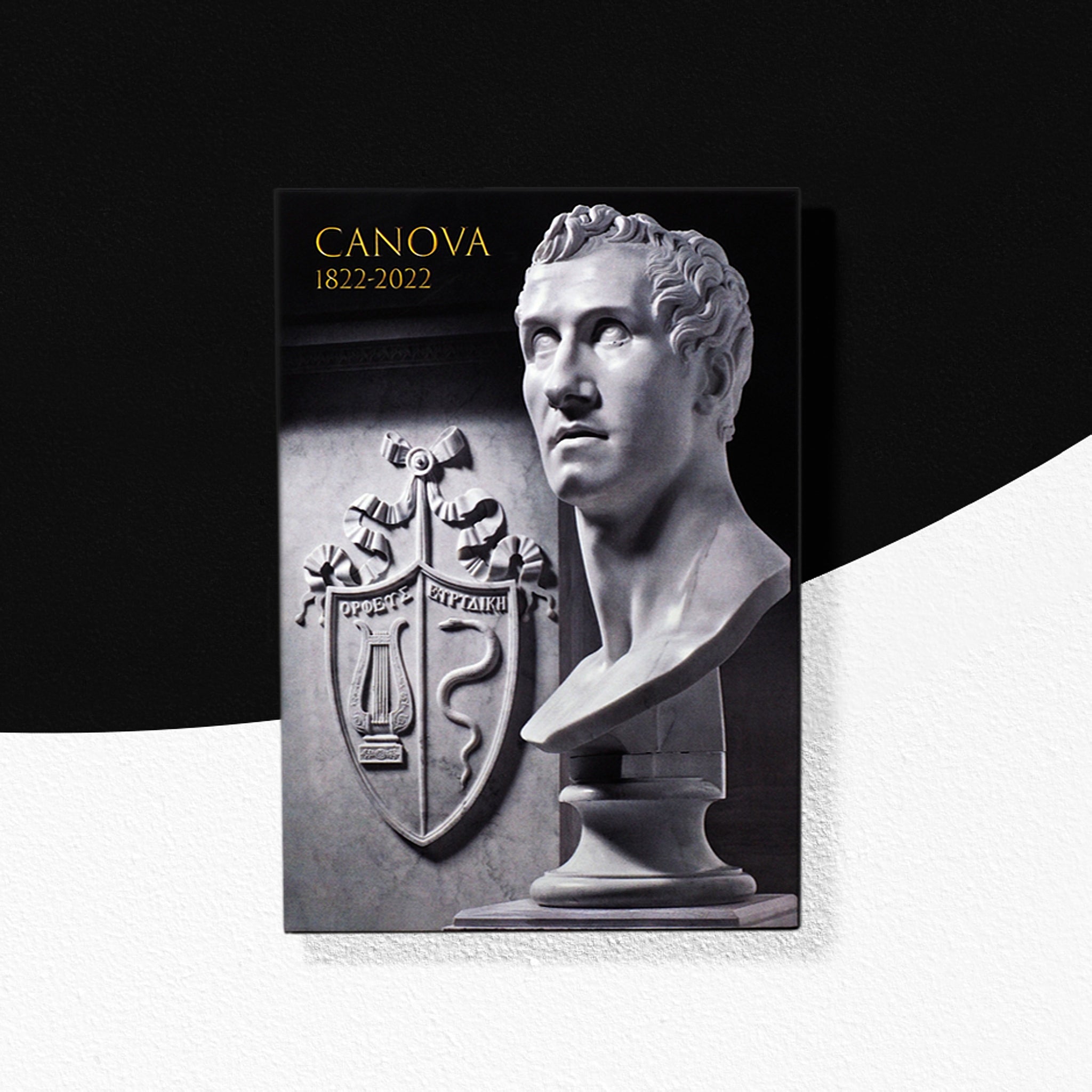 Cartolina con annullo filatelico Antonio Canova 1822-2022